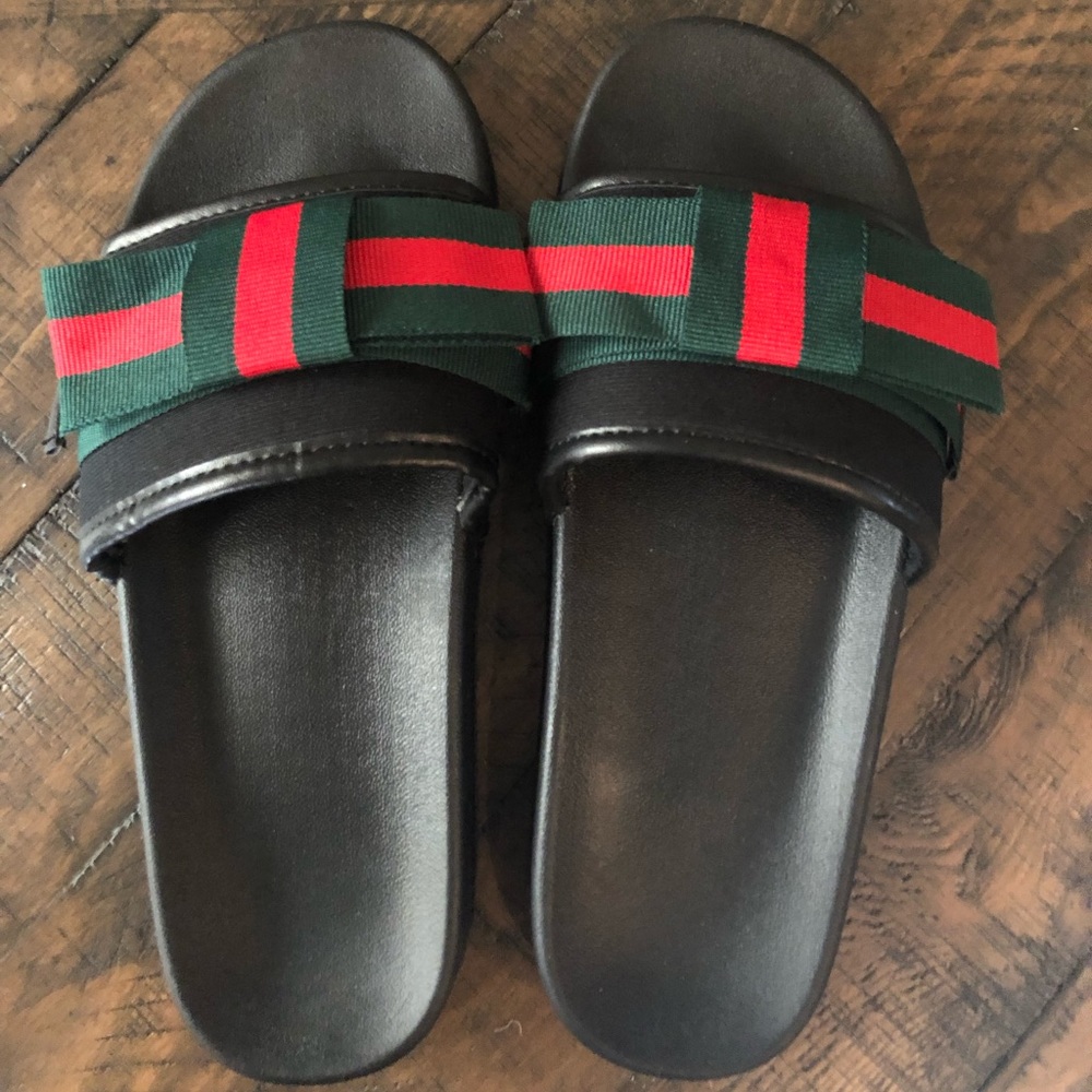 Gucci Bow Slides
